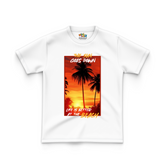 Beach Sunset Vibes Kids Tee